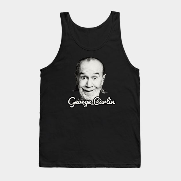 George Carlin / 1937 Tank Top by Nakscil